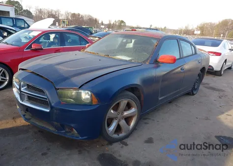 2012 Dodge Charger Sxt из США, поврежденный, VIN 2C3CDXHG9CH129094